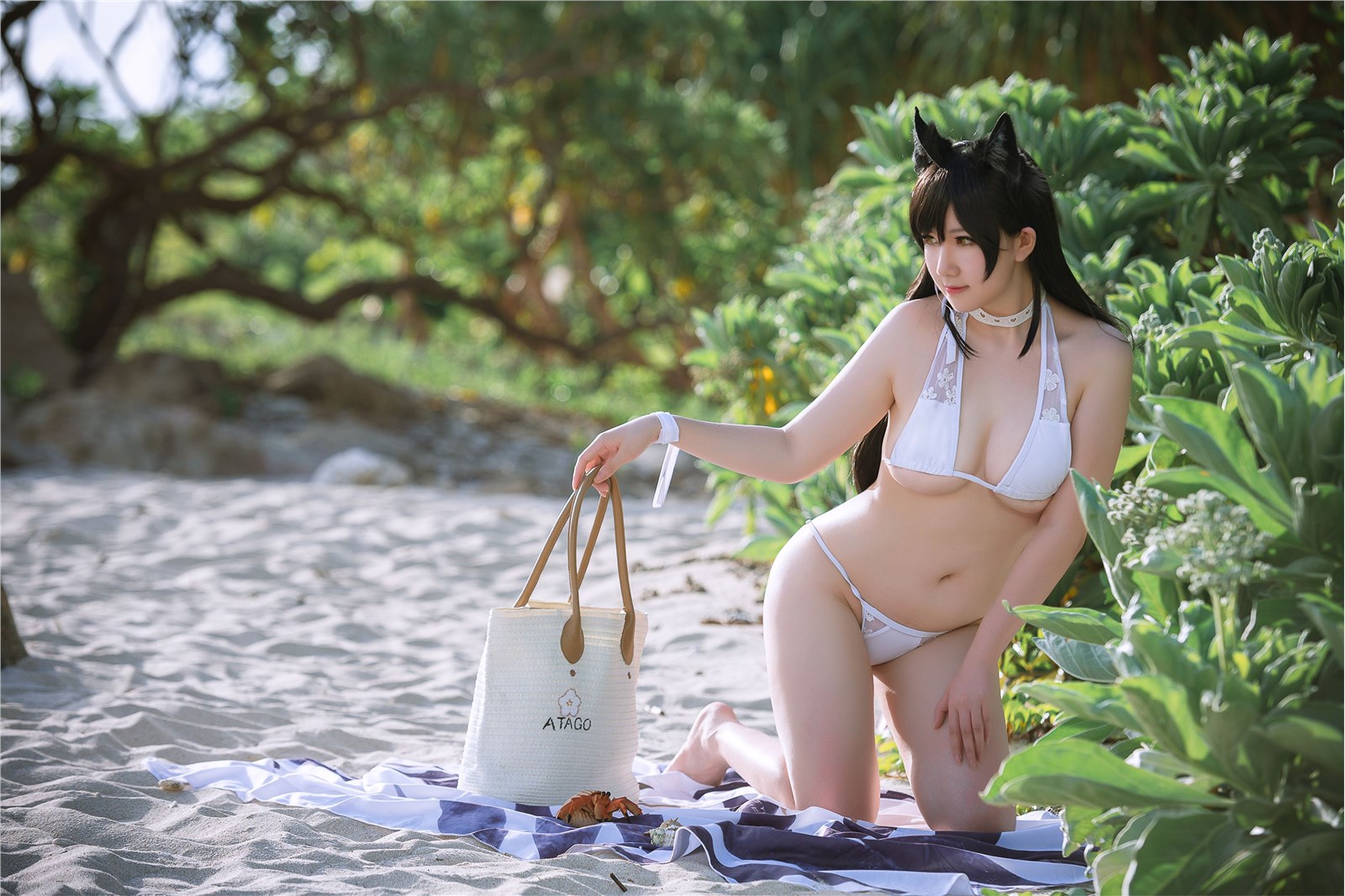 It's the end of the end. - Atago swimsuit(21)